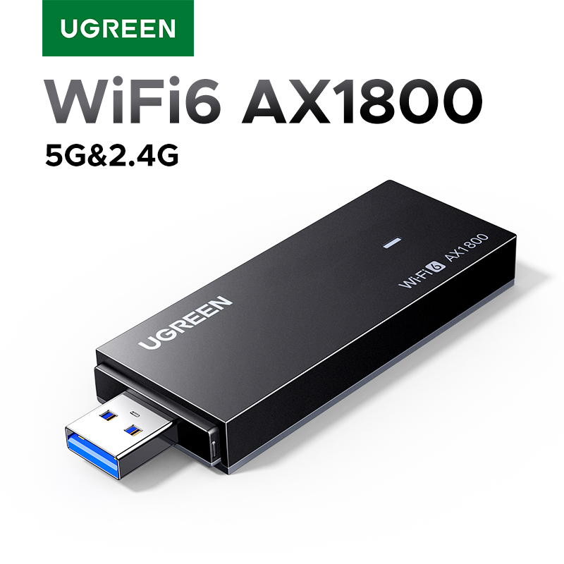 Wifi 6 Usb Adapter Ax1800 - UGREEN WiFi Adaptörü WiFi6 AX1800 USB3.0