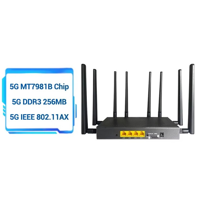 4G 5G Router Sim Slot Wifi 6 - 4G/5G kablosuz yönlendirici için SIM kart