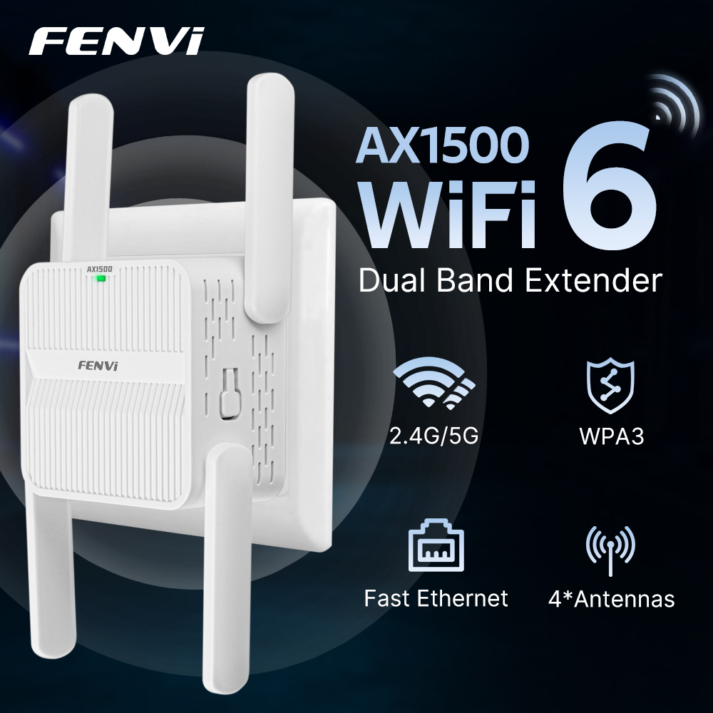 Wifi 6 Range Extender Ax1500 - FENVI 5 Ghz AX1500 WiFi 6