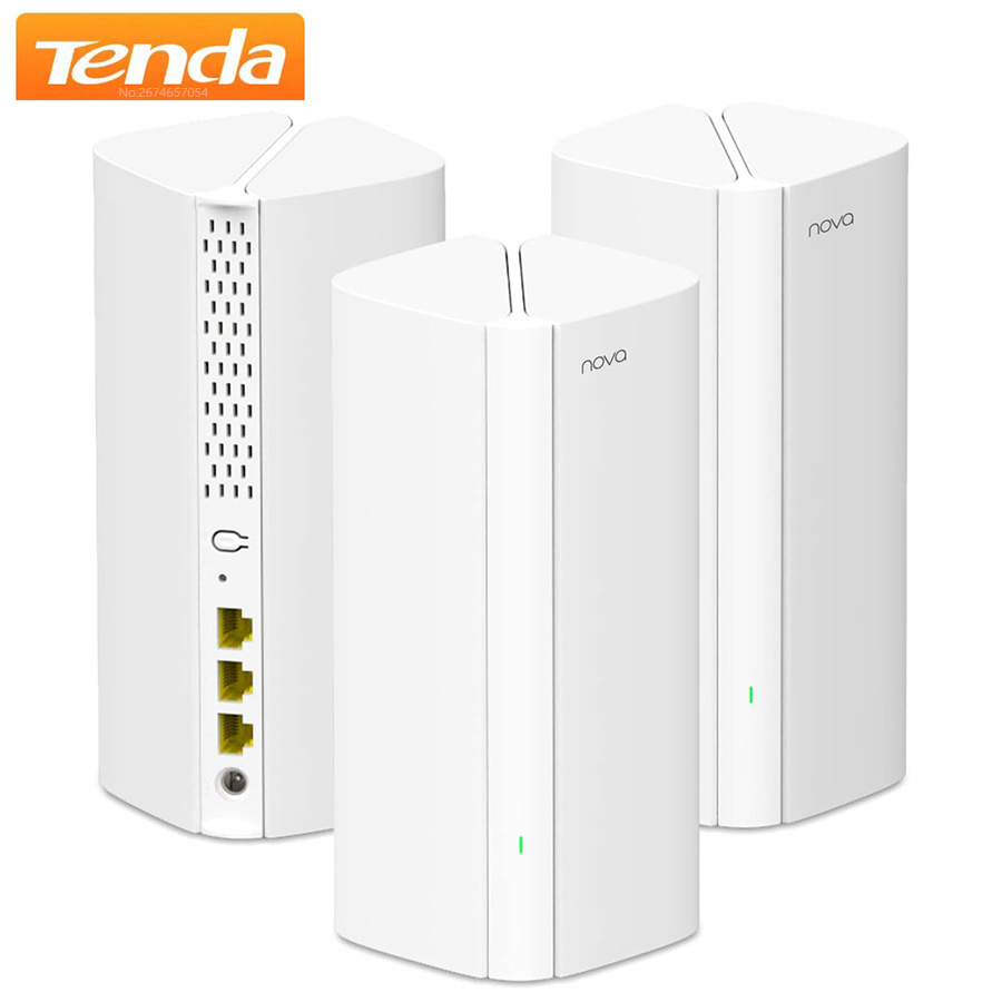 Wifi 6 Mesh System 3 Pack - Tenda AX3000 WiFi6 Mesh Sistemi EM/MX12