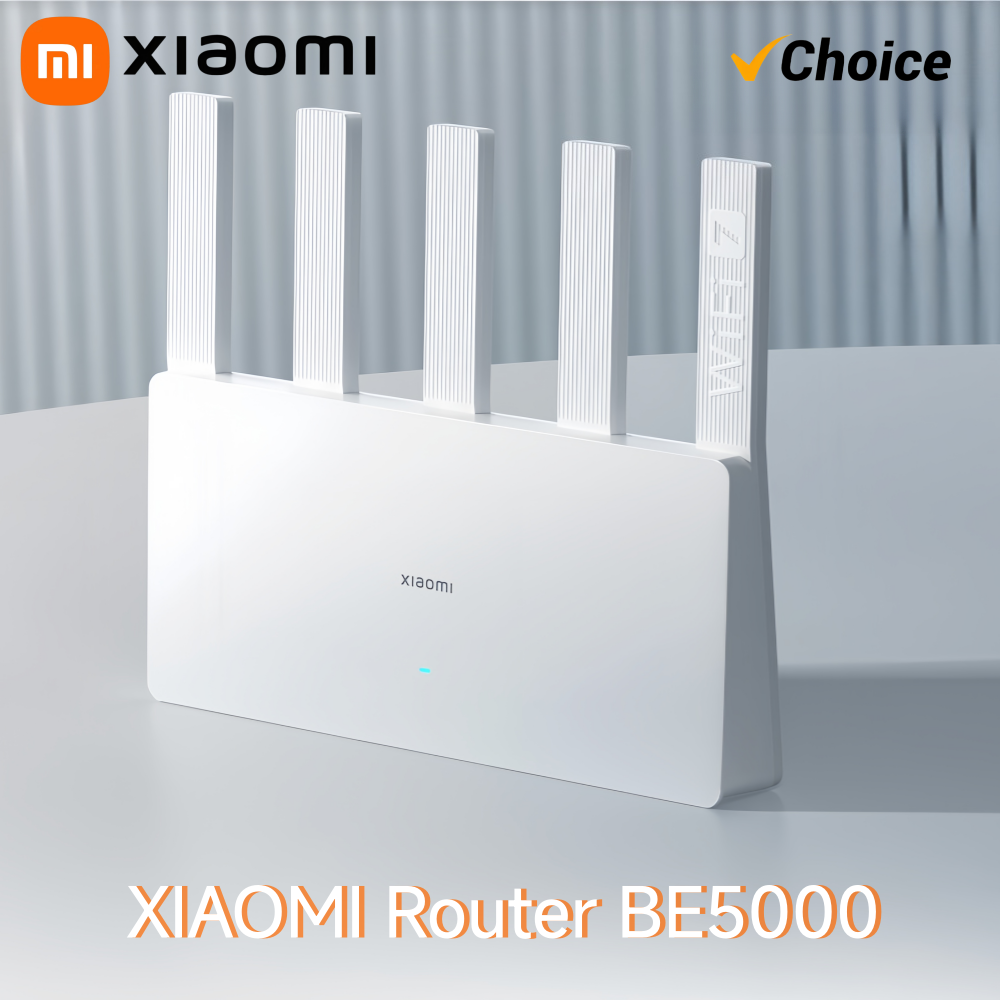 Gaming Router 2.5G Port - Xiaomi BE5000 Router, 2.4/5GHz çift bantlı