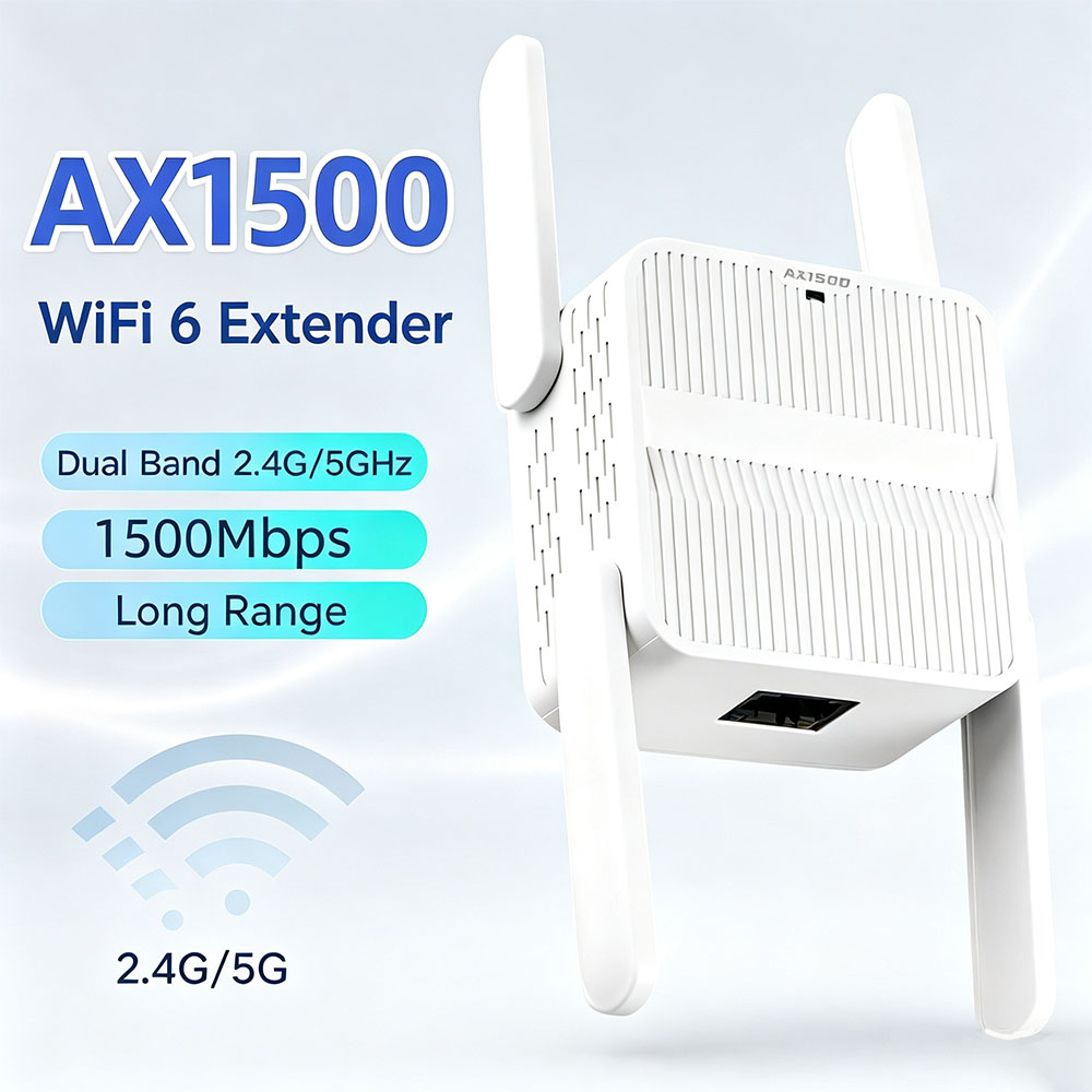 Wifi 6 Range Extender Ax1500 - AX1500 WiFi 6 Sinyal Güçlendirici Amplifikatör