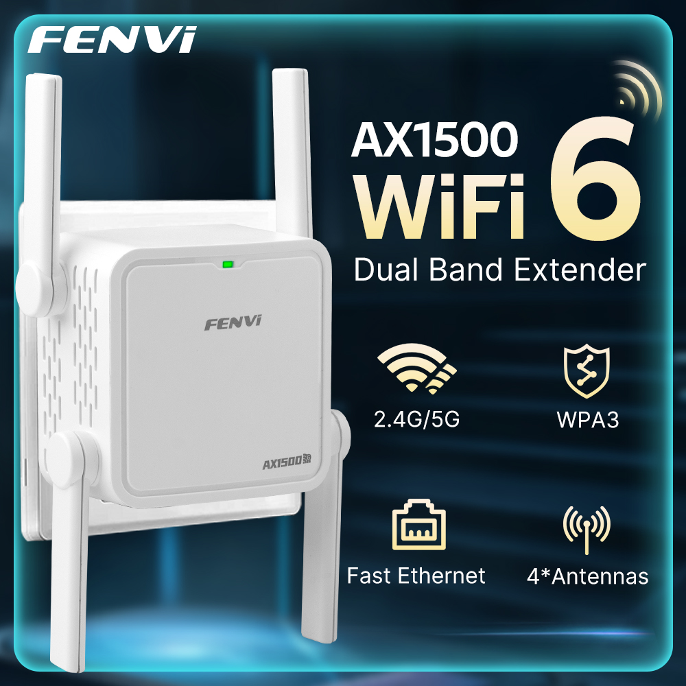 Wifi 6 Range Extender Ax1500 - FENVI WiFi 6 Tekrarlayıcı 5 Ghz
