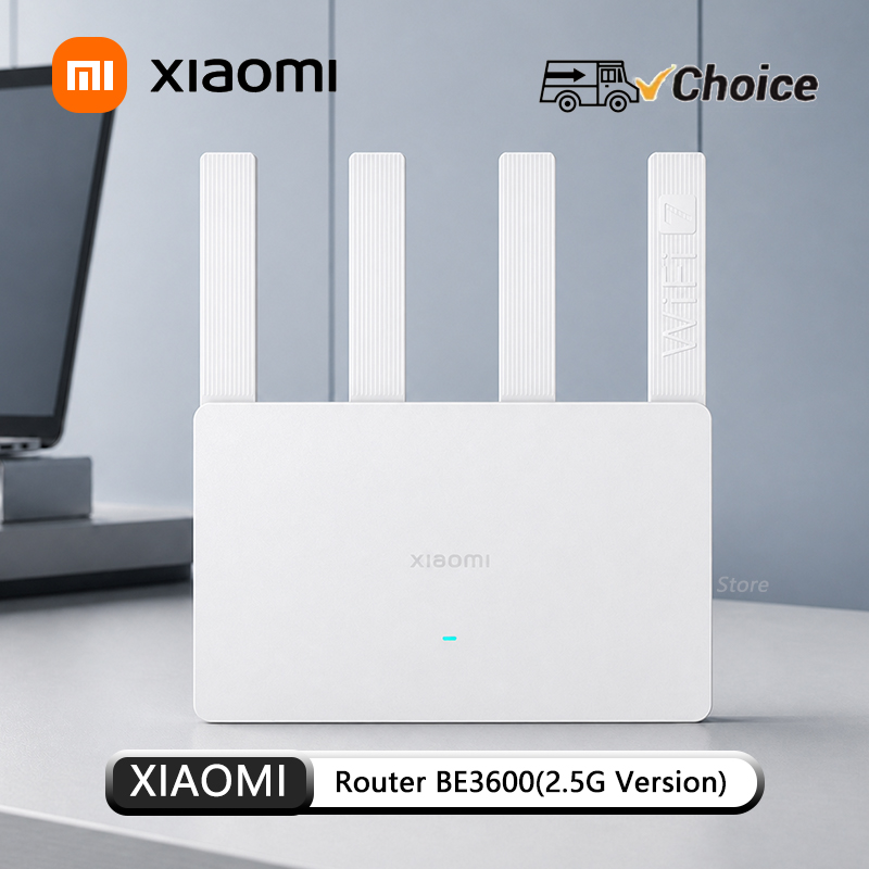Gaming Router 2.5G Port - Orijinal XIAOMI Router BE3600 WiFi7 2.4/5GHz