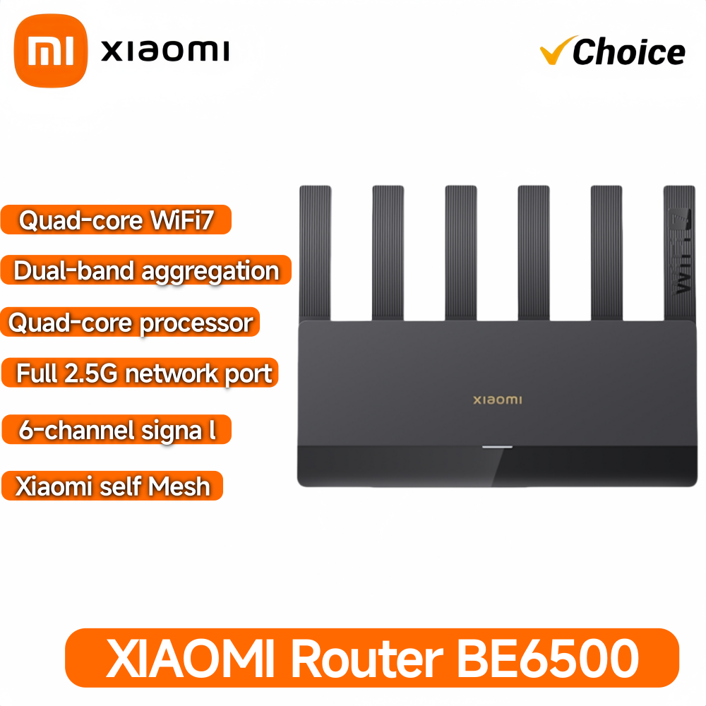 Wifi 7 Router Be6500 - Orijinal Xiaomi BE6500 Wi-Fi 7 Router