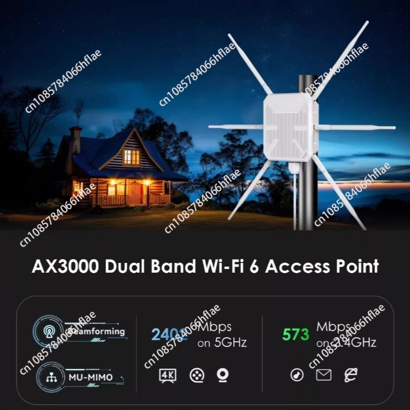 Uzun Menzilli, Su Geçirmez, Dı - Wifi 6 Outdoor Ap Waterproof incelemesi ve fiyatı
