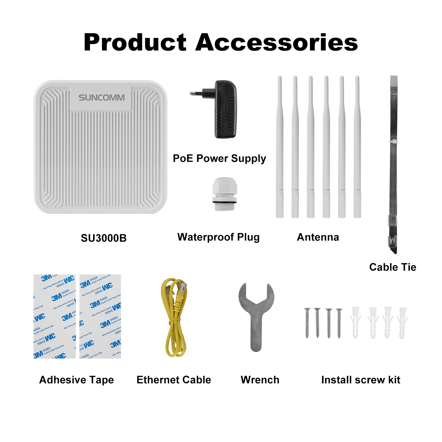 SUNCOMM AX3000 WiFi 6 Dış Meka - Wifi 6 Outdoor Ap Waterproof incelemesi ve fiyatı
