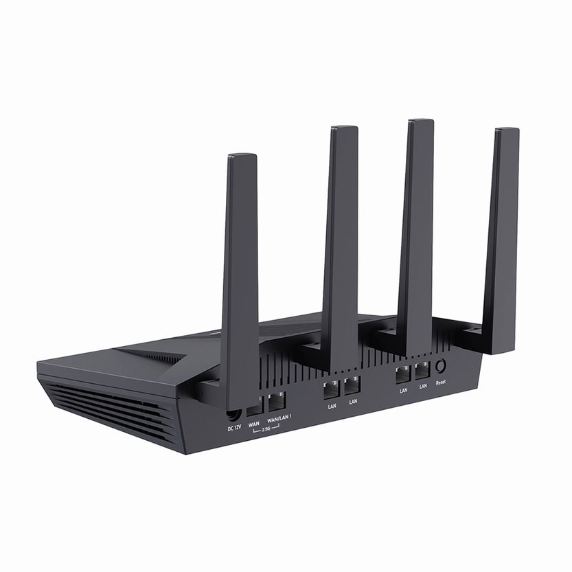 GL.iNet Flint 2 (GL-MT6000) ev - Wifi 6E Router Tri Band 6Ghz incelemesi ve fiyatı