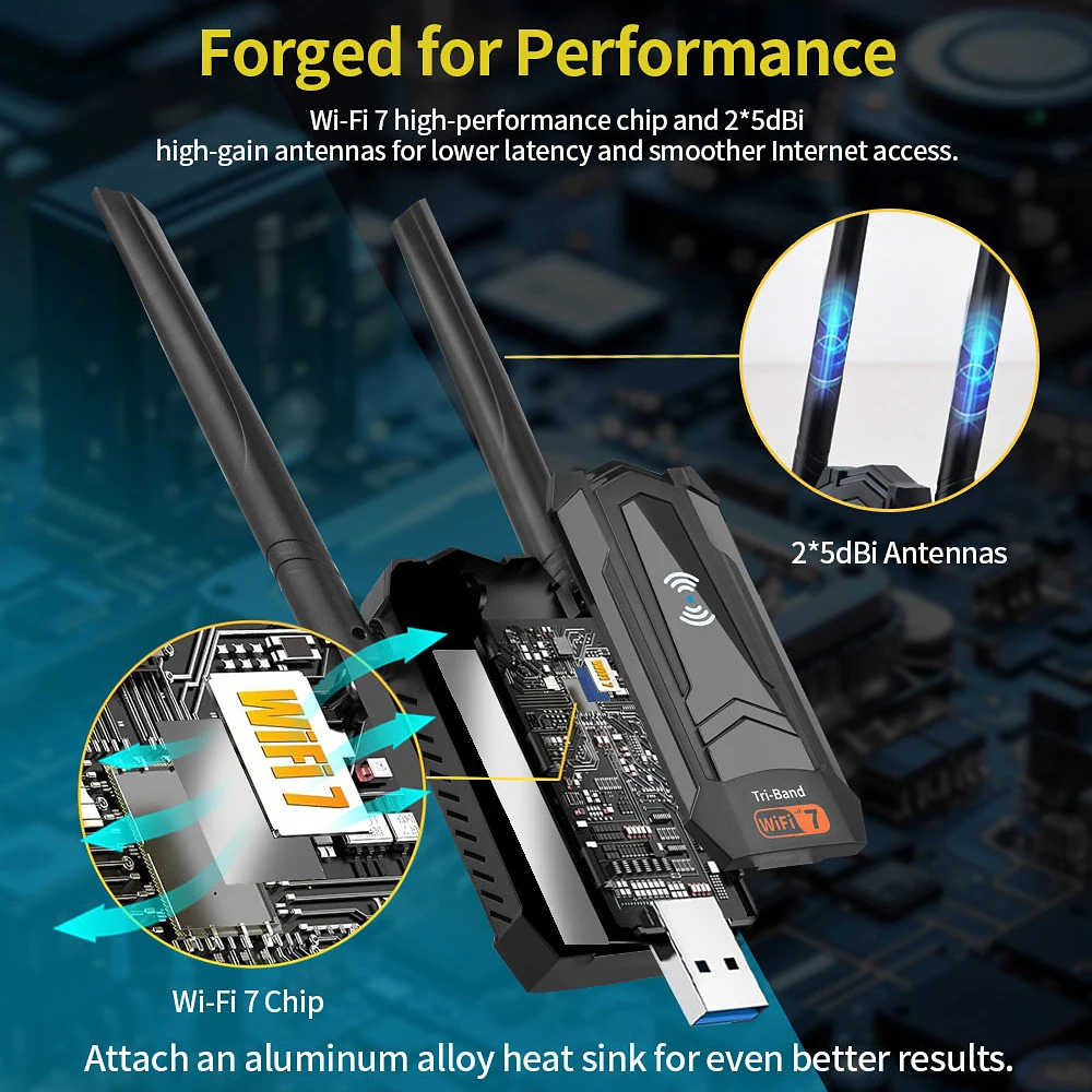 Kebidumei BE6500 WiFi7 USB3.0  - Wifi 7 Router Be6500 incelemesi ve fiyatı