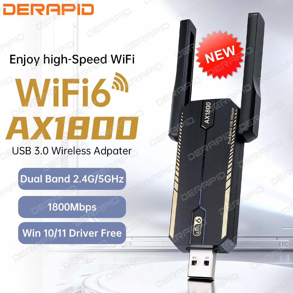 AX1800 WiFi 6 USB 3.0 Adaptörü - Wifi 6 Usb Adapter Ax1800 incelemesi ve fiyatı