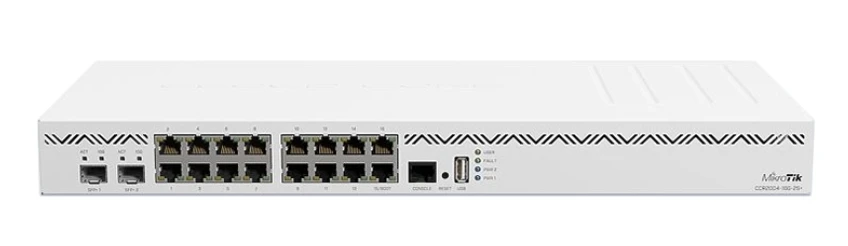CCR2004-16G-2S+ 16 Gigabit Eth - Router With Sfp+ 10G Port incelemesi ve fiyatı