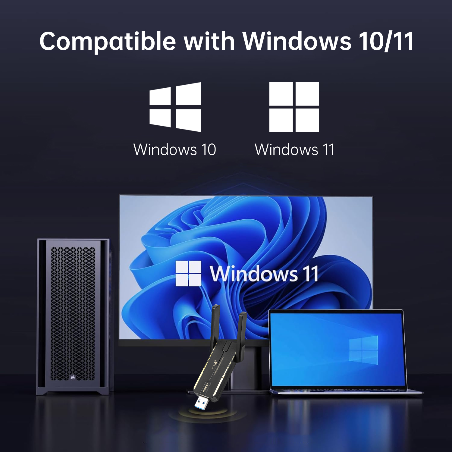 FENVI WiFi 6 AX1800 USB 3.0 Ad - Wifi 6 Usb Adapter Ax1800 incelemesi ve fiyatı