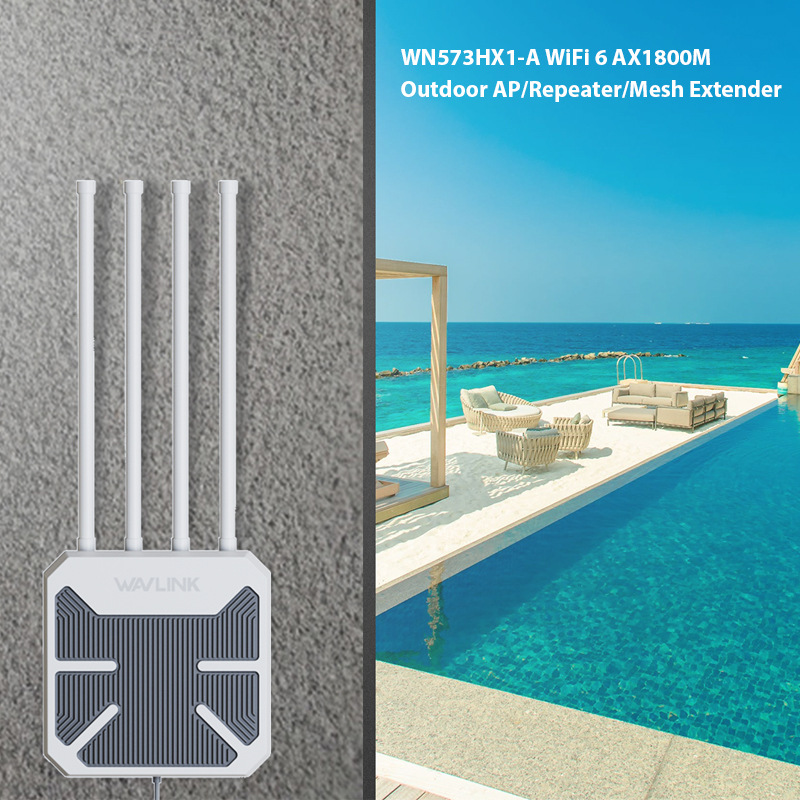 Çift 2.4GHz 5GHz Su Geçirmez 8 - Wifi 6 Outdoor Ap Waterproof incelemesi ve fiyatı