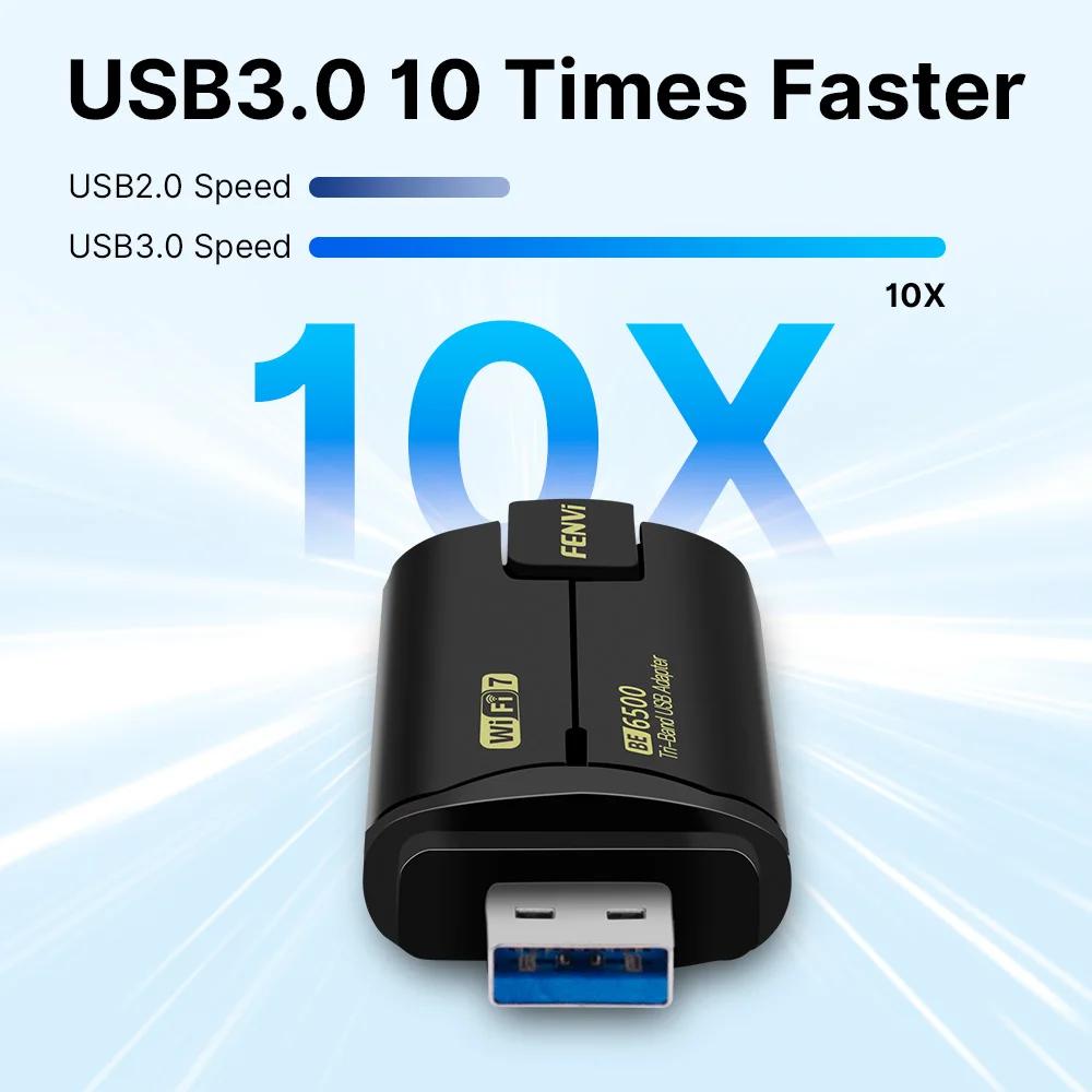 WiFi 7 BE6500 USB WiFi Adaptör - Wifi 7 Router Be6500 incelemesi ve fiyatı