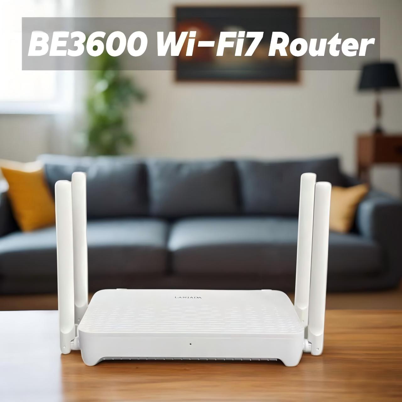 LANJADA BE3600 WiFi7 Router 2. - Gaming Router 2.5G Port incelemesi ve fiyatı