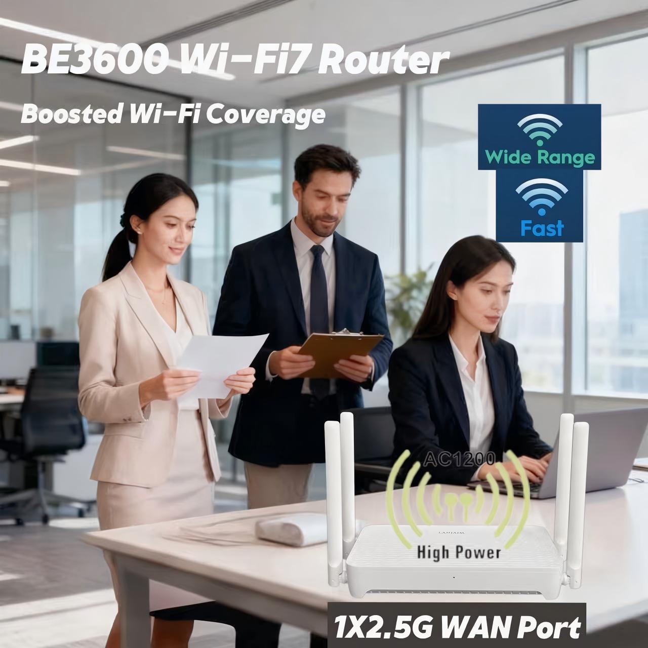 LANJADA BE3600 WiFi7 Router 2. - Gaming Router 2.5G Port incelemesi ve fiyatı