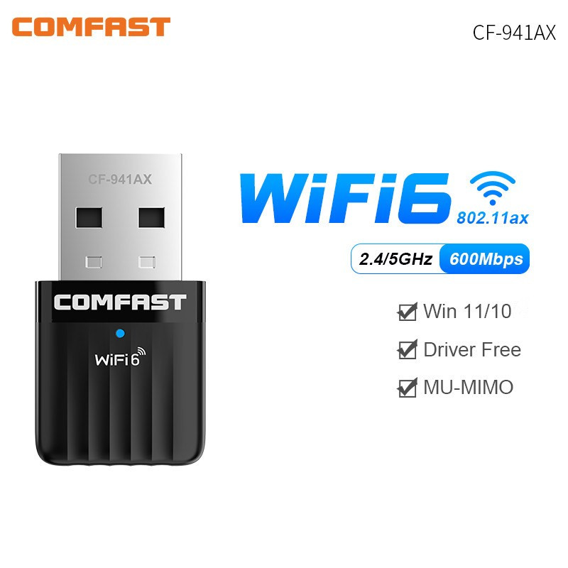COMFAST WiFi6 USB WiFi Adaptör - Wifi 6 Usb Adapter Ax1800 incelemesi ve fiyatı