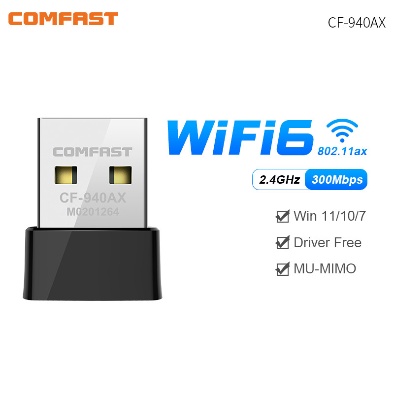 COMFAST WiFi6 USB WiFi Adaptör - Wifi 6 Usb Adapter Ax1800 incelemesi ve fiyatı