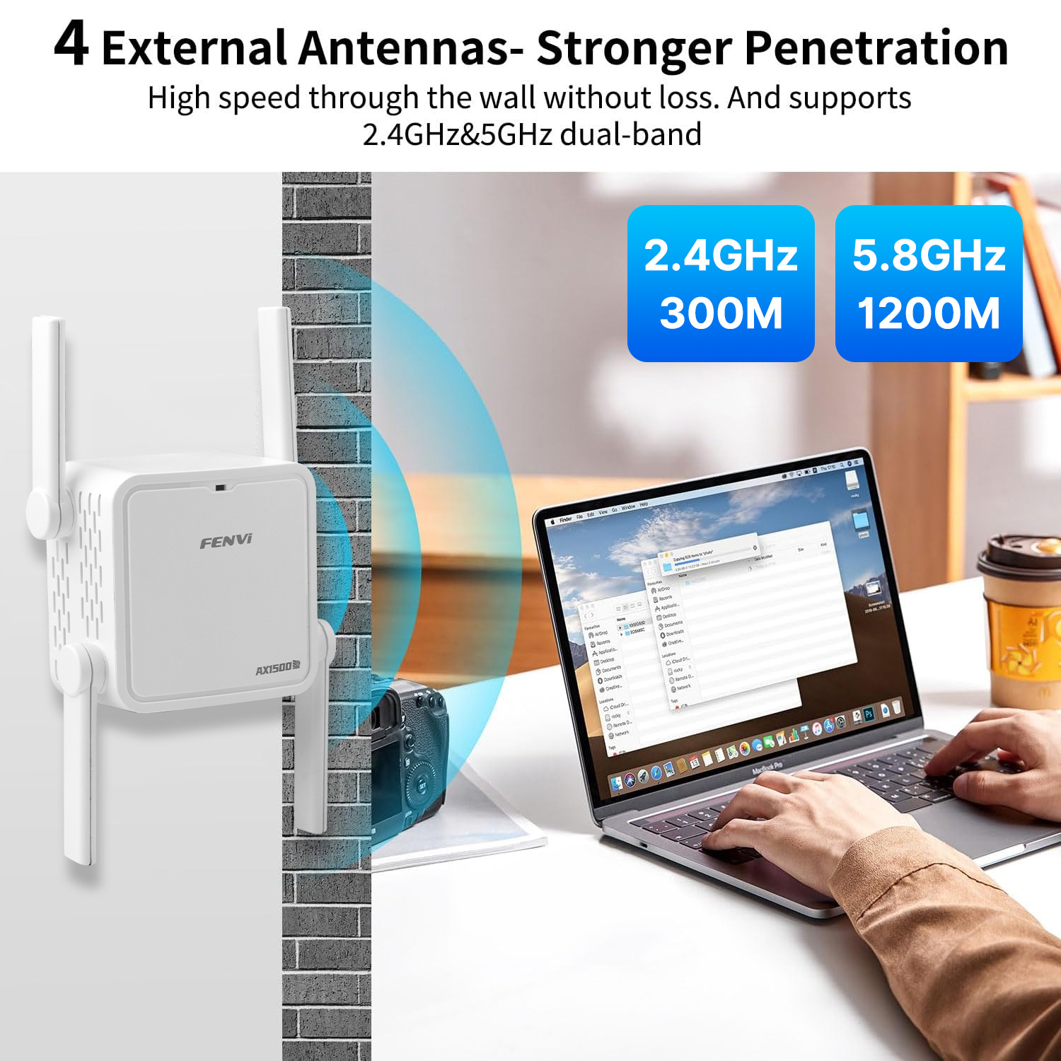 FENVI WIFI6 AX1500 WiFi Tekrar - Wifi 6 Range Extender Ax1500 incelemesi ve fiyatı