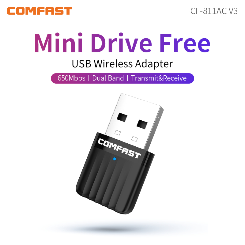 Comfast 650M/1300Mbps WiFi ada - Wifi 6 Usb Adapter Ax1800 incelemesi ve fiyatı