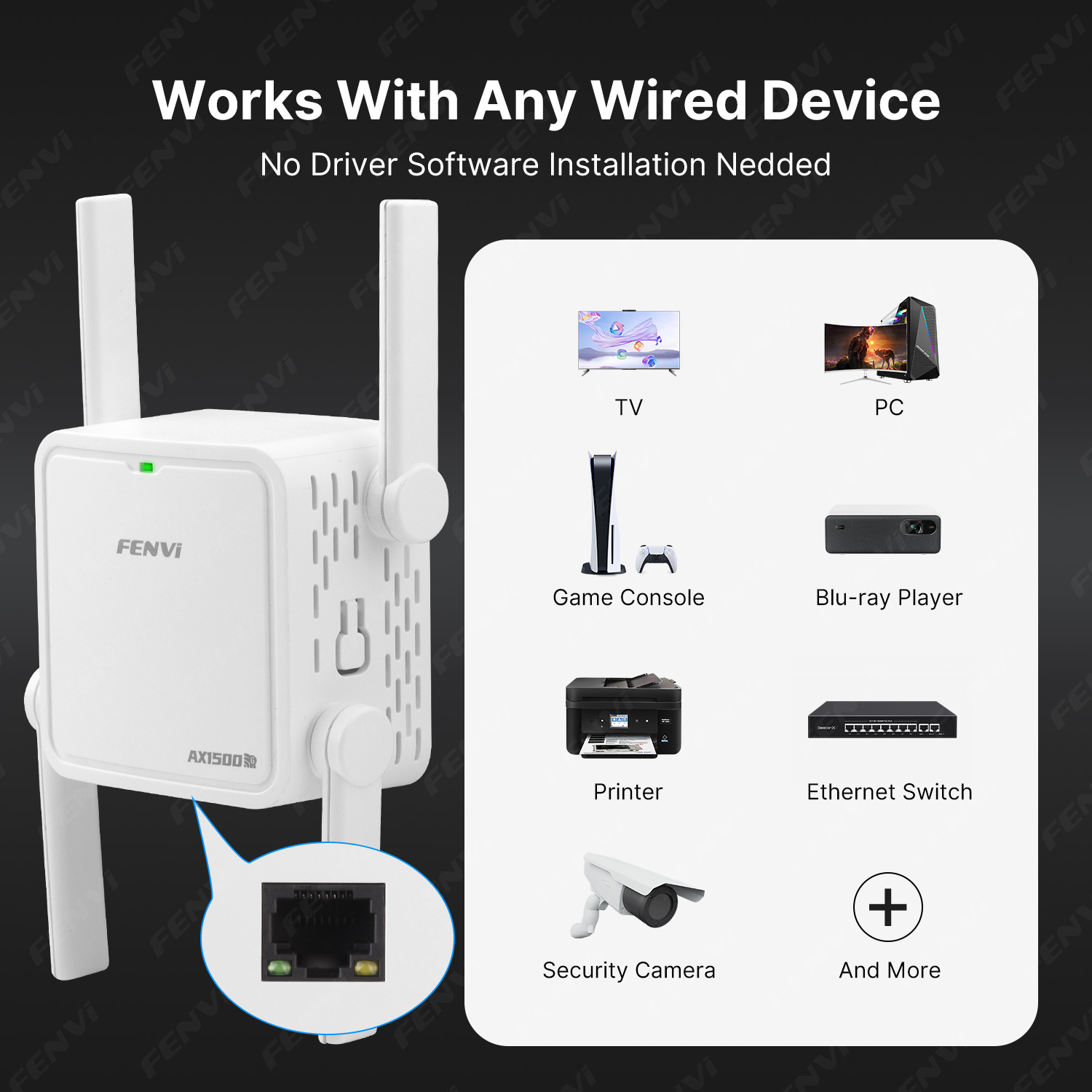 AX1500 5Ghz WiFi6 Tekrarlayıcı - Wifi 6 Range Extender Ax1500 incelemesi ve fiyatı