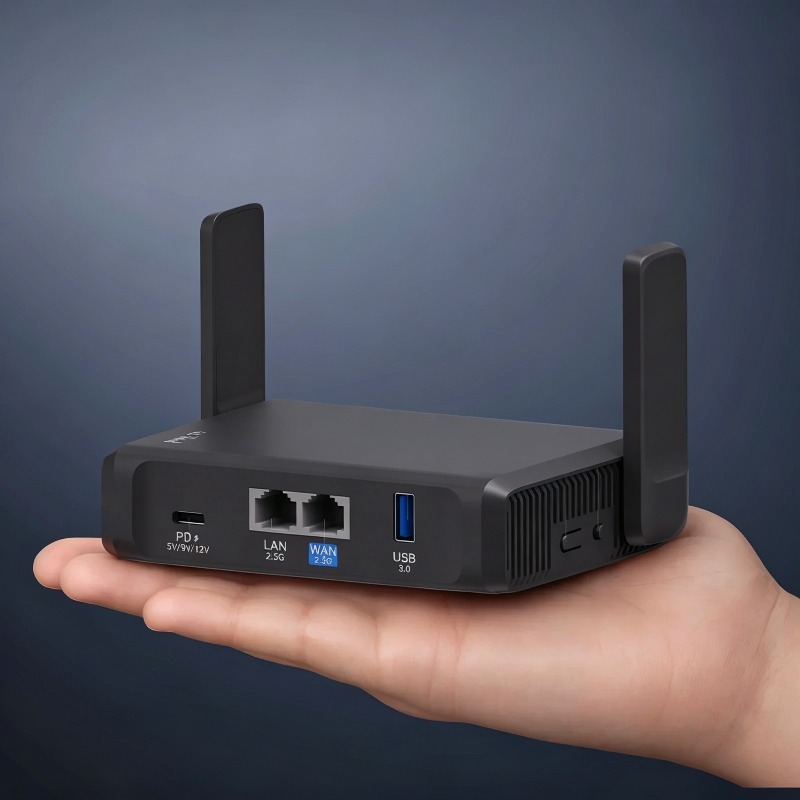 GL.iNet GL-BE3600 (Slate 7) Wi - Gaming Router 2.5G Port incelemesi ve fiyatı