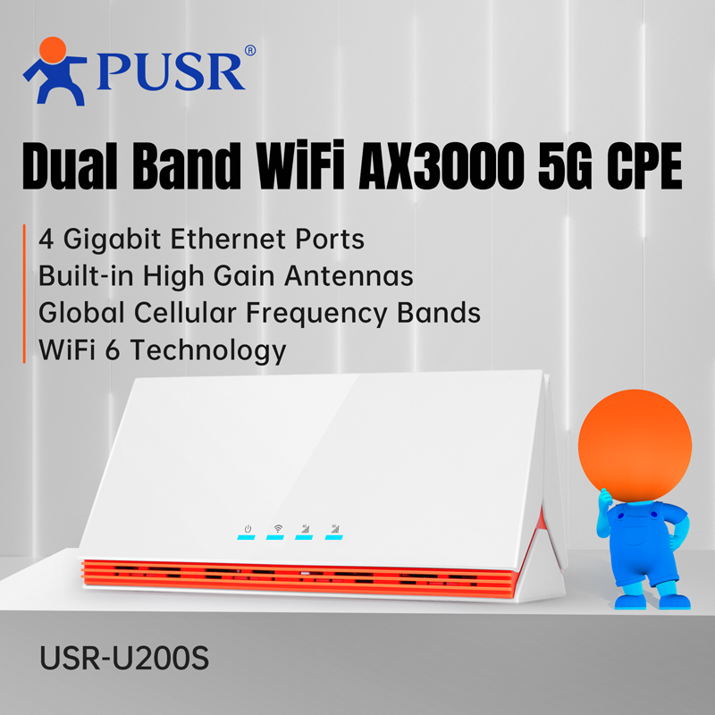 PUSR Global 4G/5G Çift Bant Wi - 4G 5G Router Sim Slot Wifi 6 incelemesi ve fiyatı