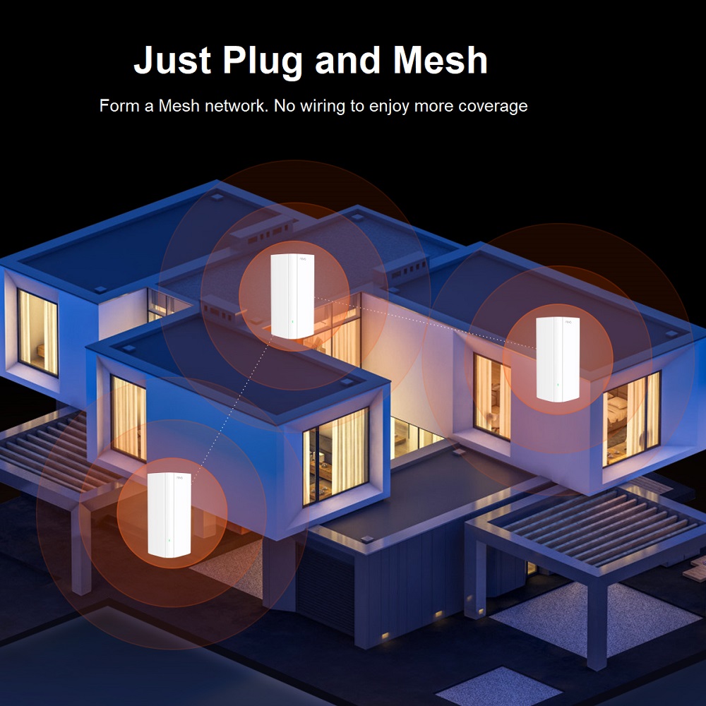 WIFI 6 AX3000 Mesh Router Tend - Wifi 6 Mesh System 3 Pack incelemesi ve fiyatı
