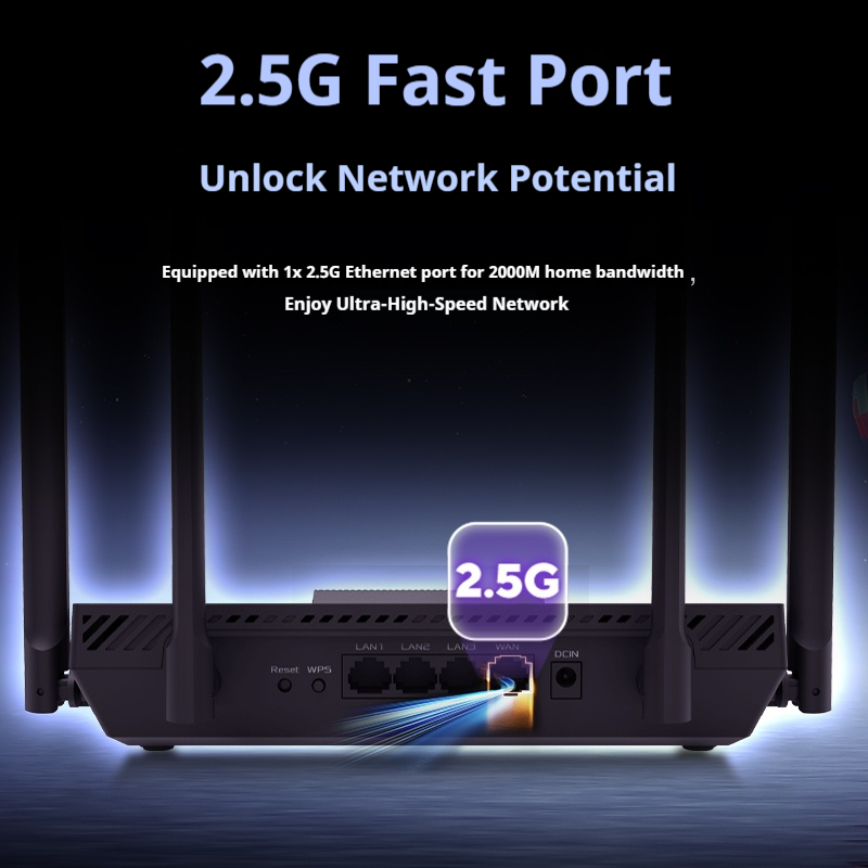 ASUS RT-BE57 TUF Gaming Router - Gaming Router 2.5G Port incelemesi ve fiyatı