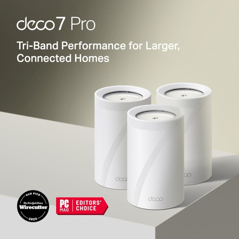 Üç Bantlı Mesh WiFi 7 Sistemi  - Wifi 6 Mesh System 3 Pack incelemesi ve fiyatı