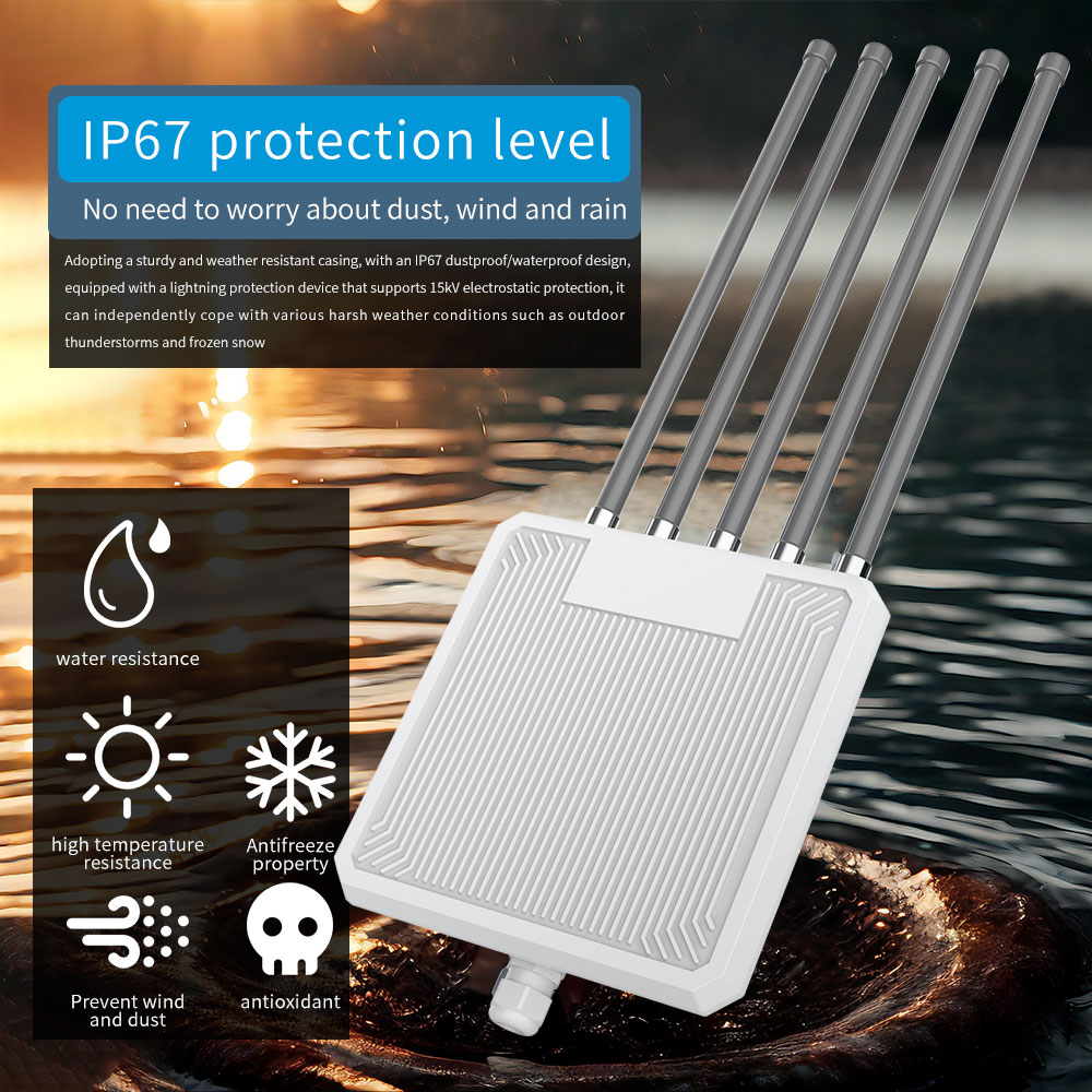 AX3000 Wifi 6 Dış Mekan Erişim - Wifi 6 Outdoor Ap Waterproof incelemesi ve fiyatı