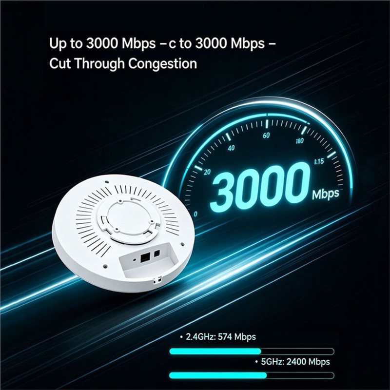 LXYB18B AX3000M Wifi6 Tavan Ti - Wifi 6 Access Point Ceiling Poe incelemesi ve fiyatı