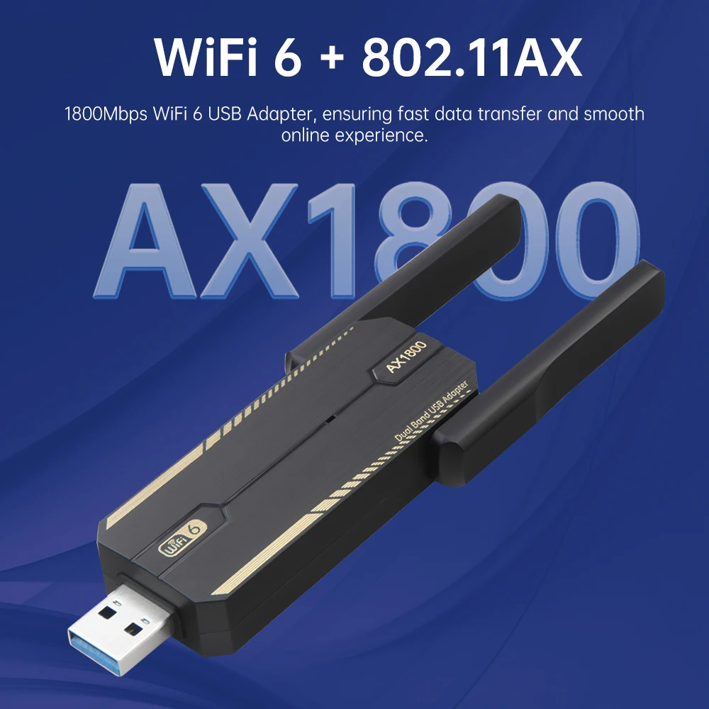 KEBIDUMEI USB 3.0 WiFi 6 Adapt - Wifi 6 Usb Adapter Ax1800 incelemesi ve fiyatı