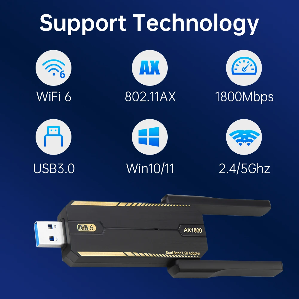 KEBIDUMEI USB 3.0 WiFi 6 Adapt - Wifi 6 Usb Adapter Ax1800 incelemesi ve fiyatı