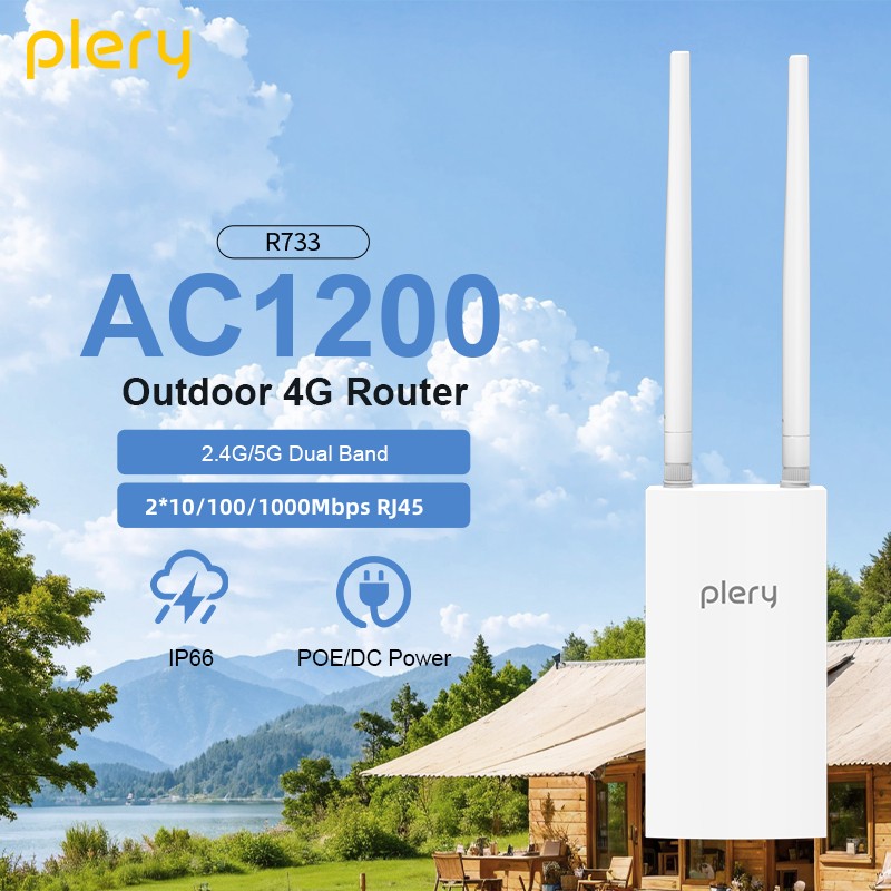 Plery 300Mbps+1200Mbps Dış Mek - Wifi 6 Outdoor Ap Waterproof incelemesi ve fiyatı