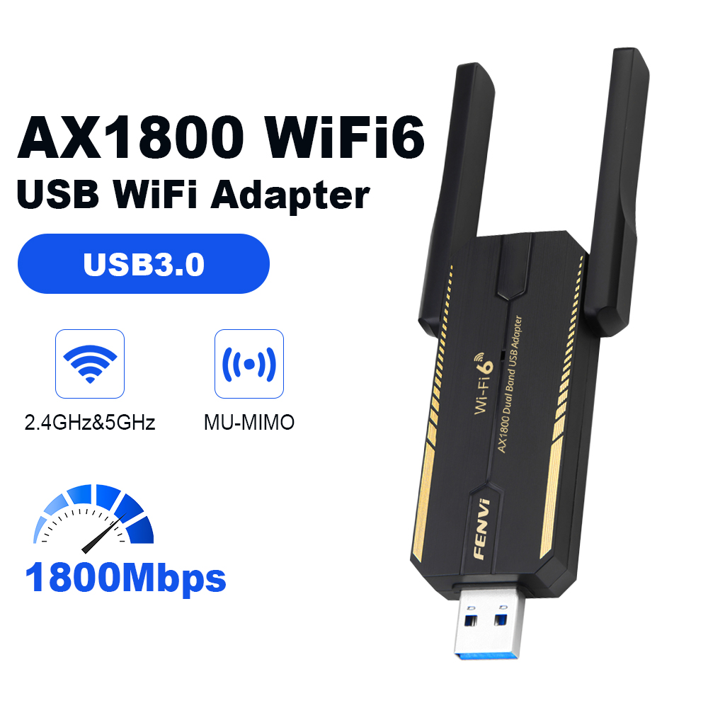 AX1800 WiFi 6 USB WiFi Adaptör - Wifi 6 Usb Adapter Ax1800 incelemesi ve fiyatı