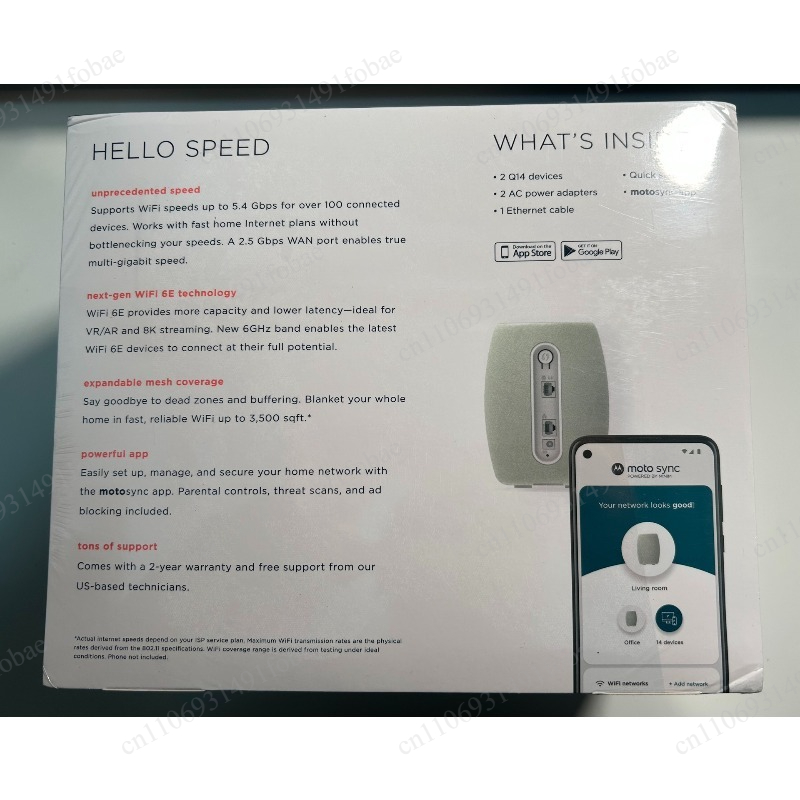 Moto Q14 WiFi 6E Üç Bantlı Mes - Wifi 6E Router Tri Band 6Ghz incelemesi ve fiyatı