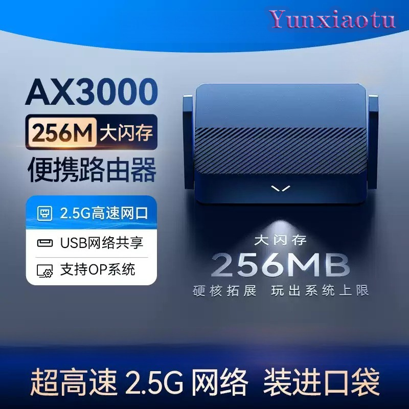 Mini AX3000 WiFi6 Seyahat Rout - Wifi 6 Router Openwrt incelemesi ve fiyatı