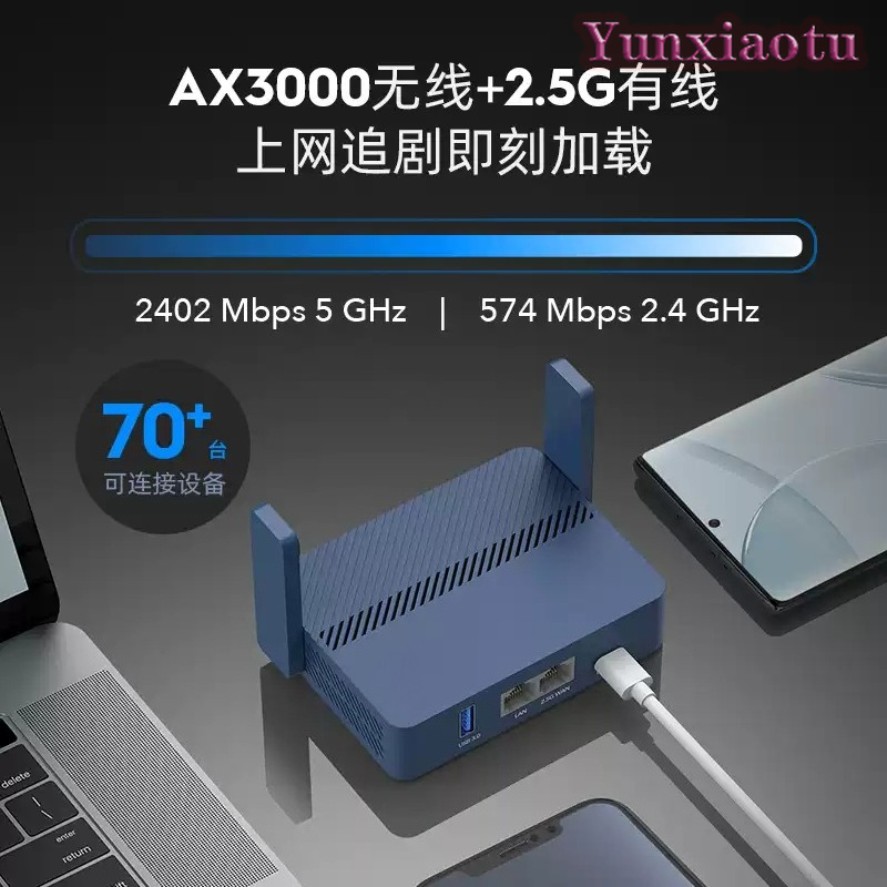 Mini AX3000 WiFi6 Seyahat Rout - Wifi 6 Router Openwrt incelemesi ve fiyatı
