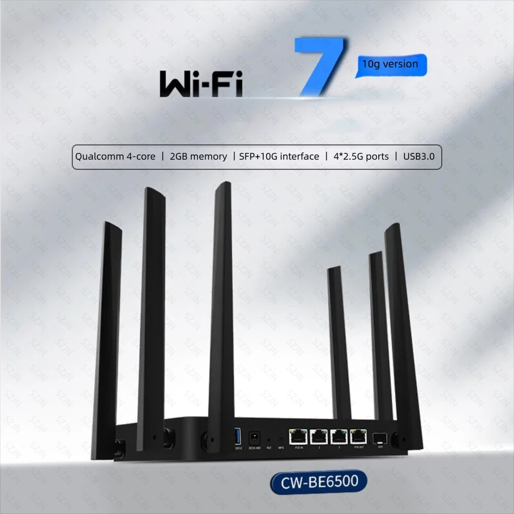 CW-WIFI7 Router'lar 10G SFP+ P - Router With Sfp+ 10G Port incelemesi ve fiyatı