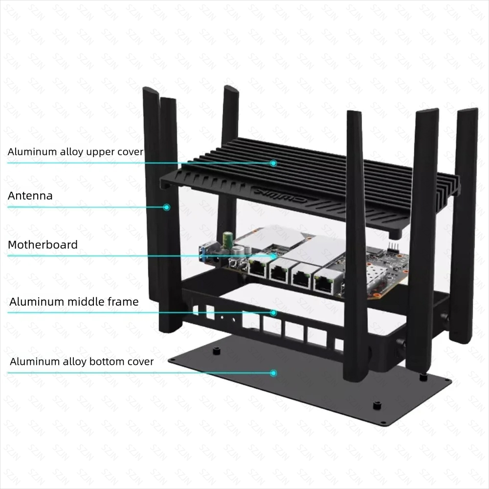 CW-WIFI7 Router'lar 10G SFP+ P - Router With Sfp+ 10G Port incelemesi ve fiyatı