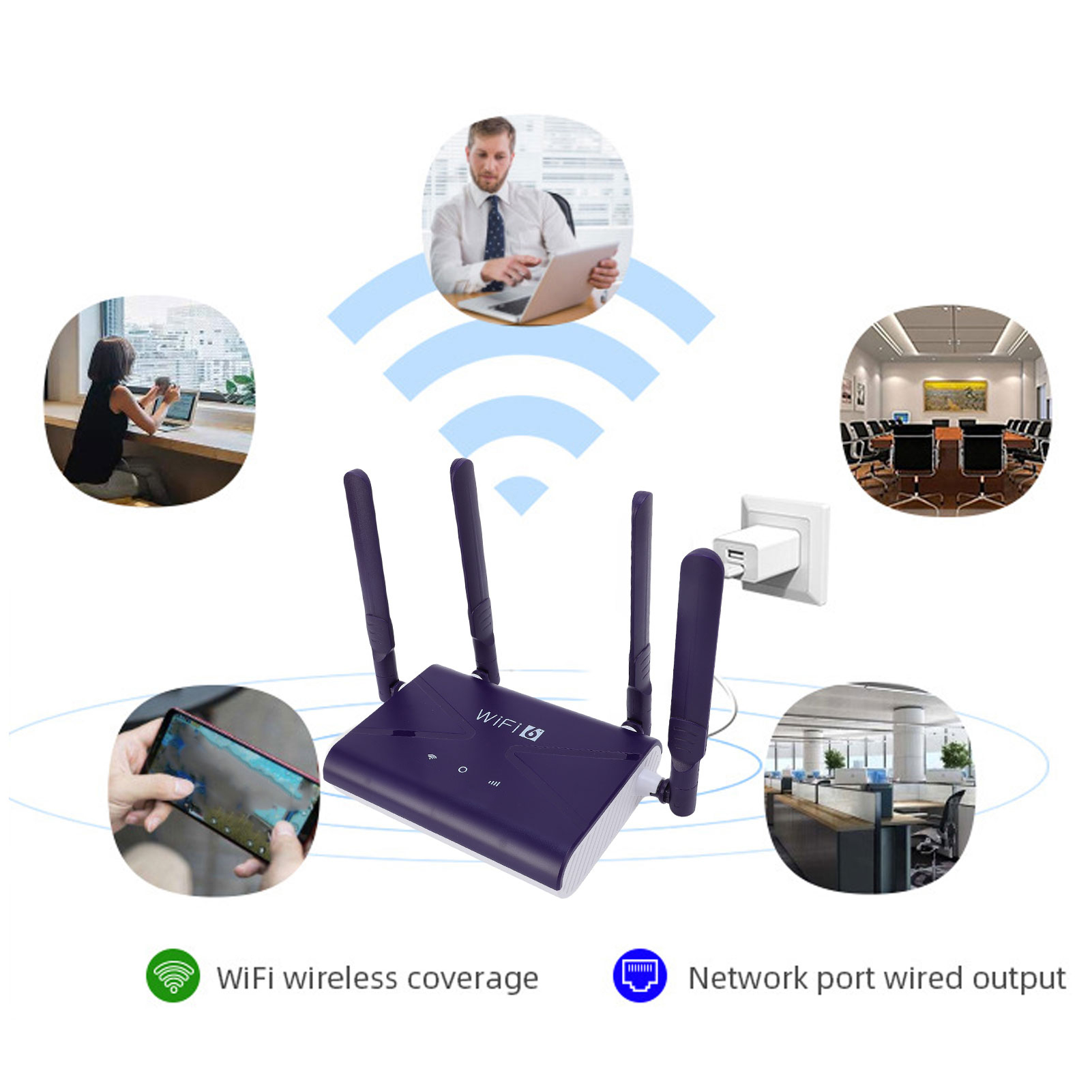 CPE Router WiFi6 Kablosuz Rout - 4G 5G Router Sim Slot Wifi 6 incelemesi ve fiyatı