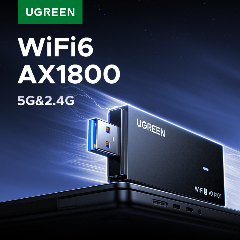 UGREEN WiFi Adaptörü AX1800 Wi - Wifi 6 Usb Adapter Ax1800 incelemesi ve fiyatı