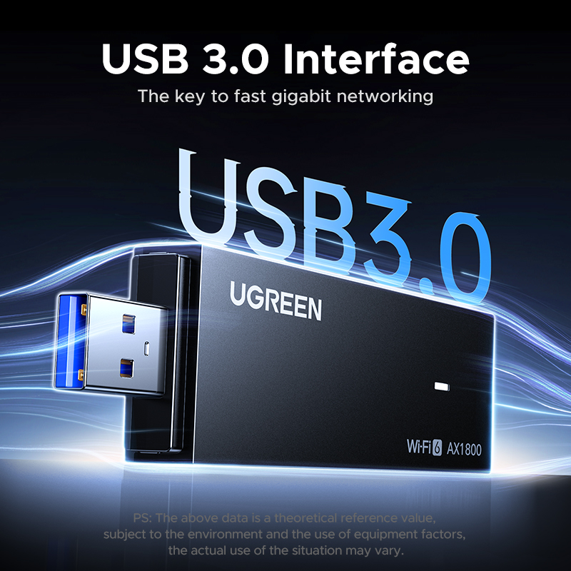 UGREEN WiFi Adaptörü AX1800 Wi - Wifi 6 Usb Adapter Ax1800 incelemesi ve fiyatı