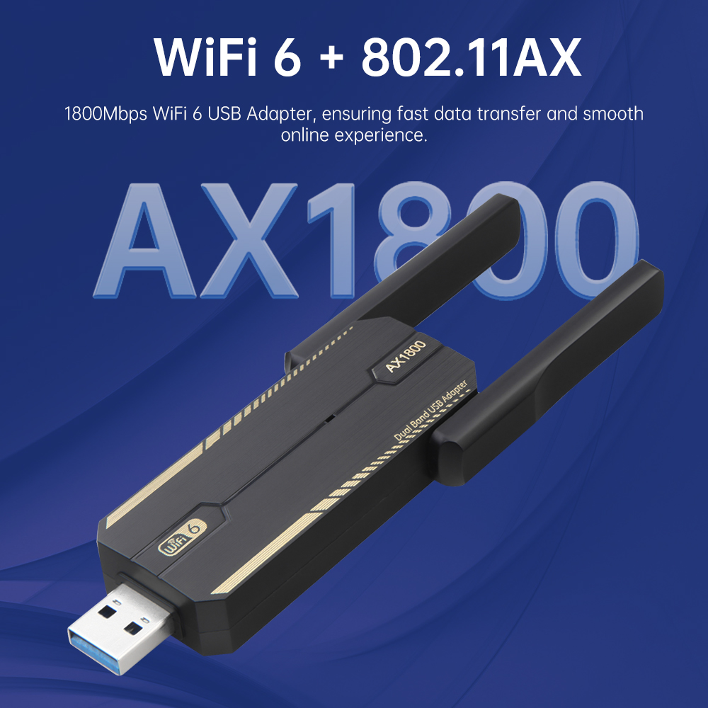 KEBIDUMEI WIFI 6 Wi-fi USB Ada - Wifi 6 Usb Adapter Ax1800 incelemesi ve fiyatı