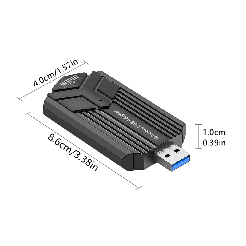 S, PC bilgisayarlar için çift  - Wifi 6 Usb Adapter Ax1800 incelemesi ve fiyatı