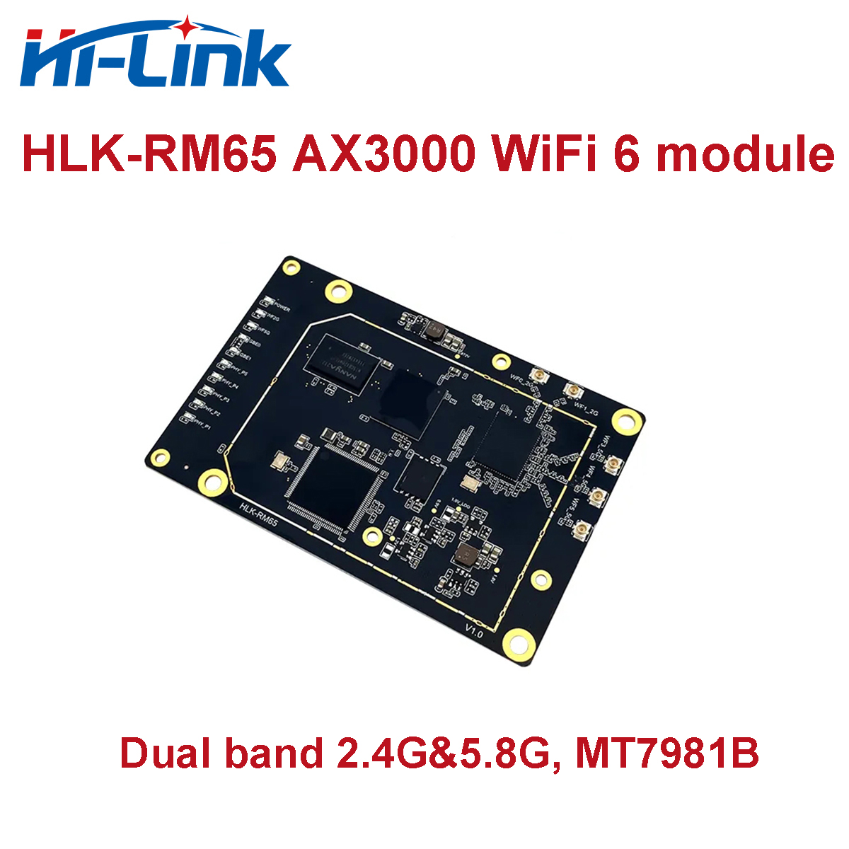 Hi-Link WiFi6 DDR3 MT7981B + M - Wifi 6 Router Openwrt incelemesi ve fiyatı